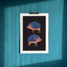 hedgehogs by buttercatparadox.com