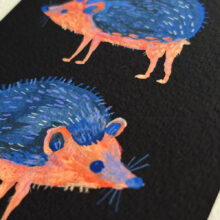 hedgehogs by buttercatparadox.com
